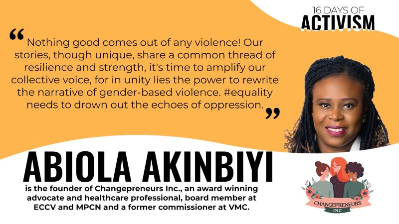 16 Days of Activism